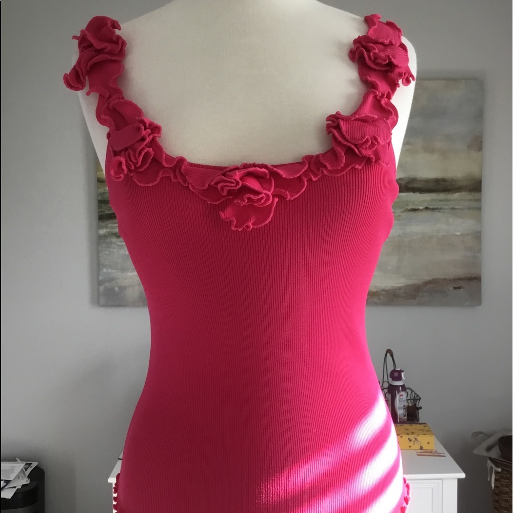 Venini Magenta Tank